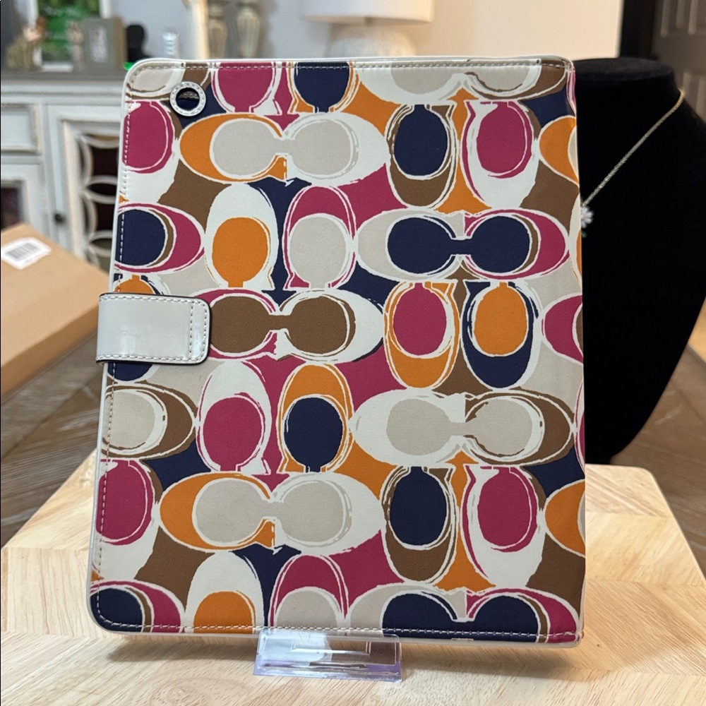 Coach Multicolor Patterned Laptop Case - image 2